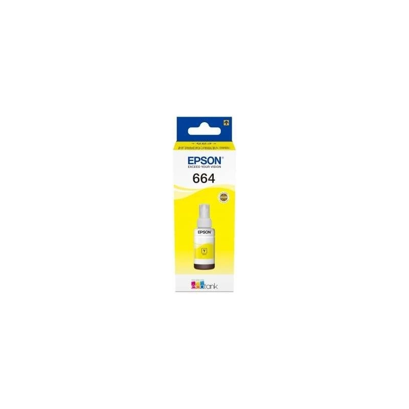 Epson T6644 Yellow Original Ink Bottle - C13T664440