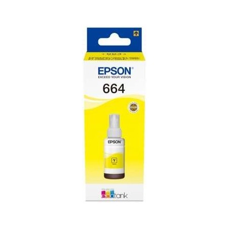 Epson T6644 Yellow Original Ink Bottle - C13T664440