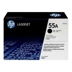 HP CE255A Noir Cartouche de toner Original - 55A