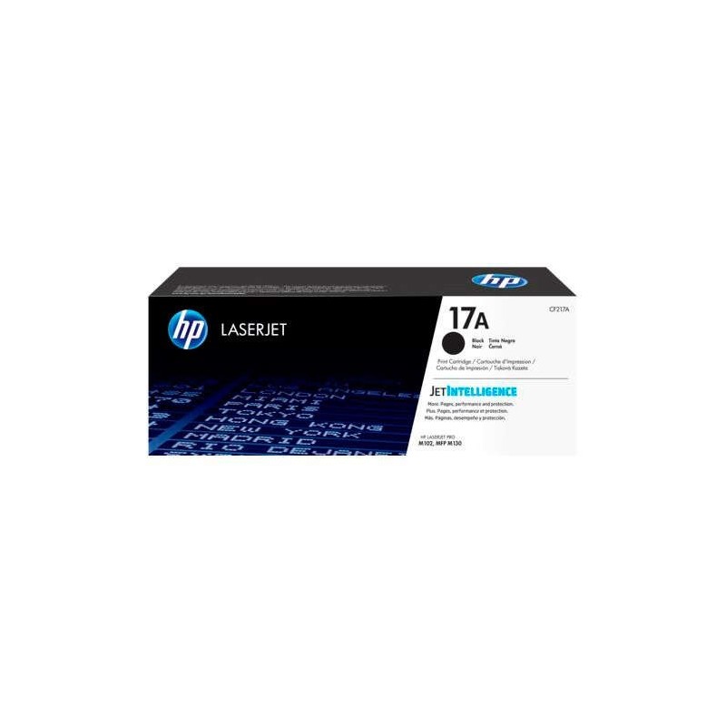 HP CF217A Black Toner Cartridge Original - 17A