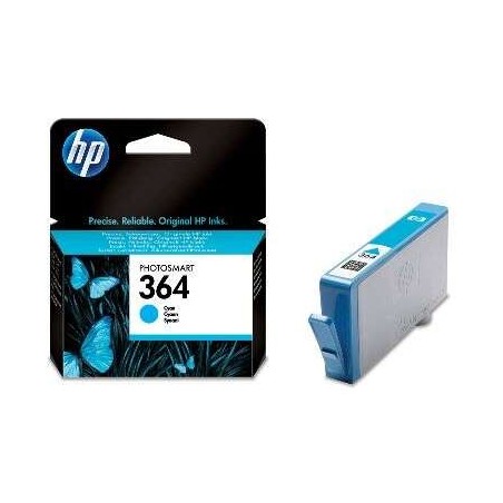 HP 364 Cyan Ink Cartridge Original - CB318EE