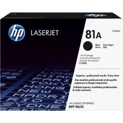 HP CF281A Noir Cartouche de toner Original - 81A