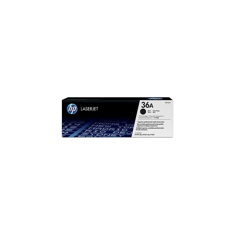 HP CB436A Noir Cartouche de toner Original - 36A