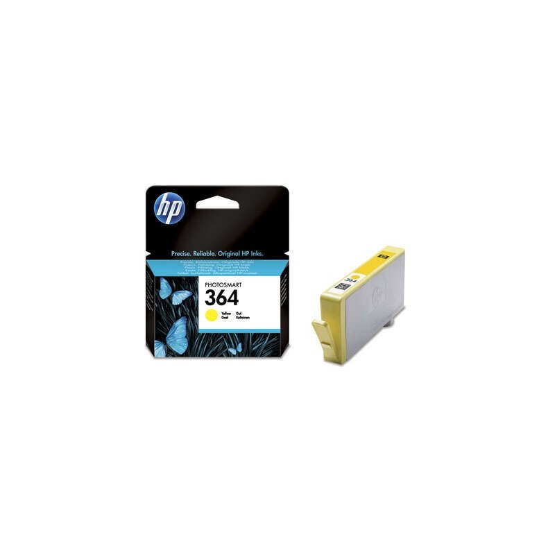 HP 364 Tinteiro Amarelo Original - CB320EE