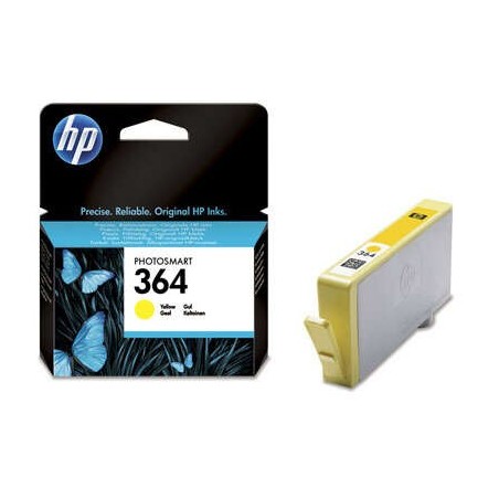 HP 364 Jaune Cartouche d'encre Original - CB320EE