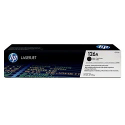 HP CE310A Preto Cartucho de Toner Original - 126A