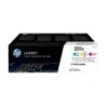 HP CF401X/CF402X/CF403X Pack de 3 Cartouches de Toner Originales - 201X