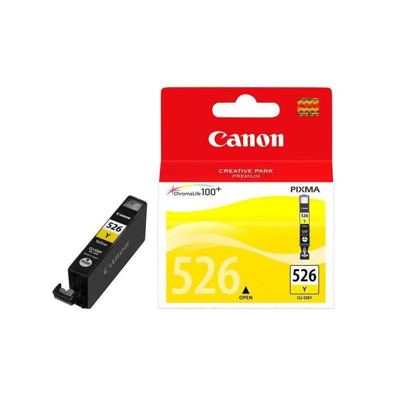 Canon CLI526 Tinteiro Amarelo Original - 4543B001