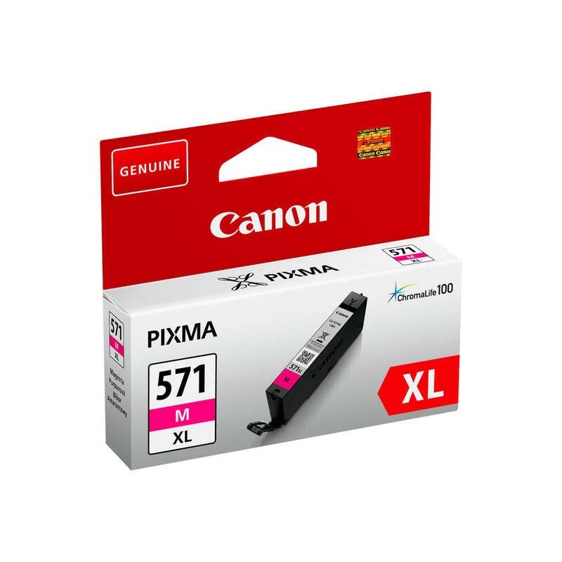 Canon CLI571XL Tinteiro Magenta Original - 0333C001