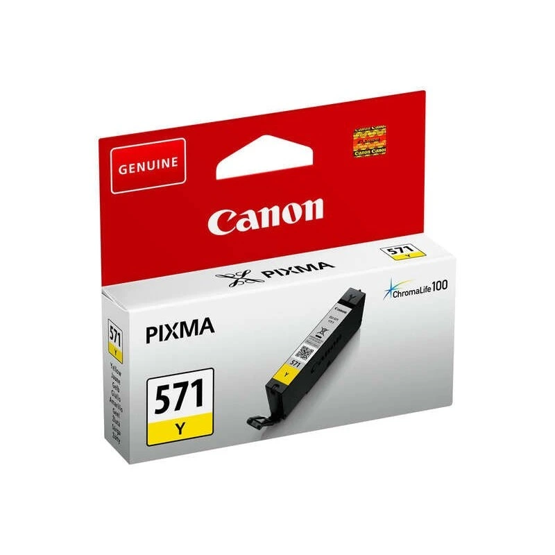 Canon CLI571 Tinteiro Amarelo Original - 0388C001