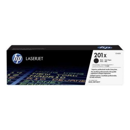 HP CF400X Preto Cartucho de Toner Original - 201X