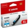 Canon CLI571XL Tinteiro Ciano Original - 0332C001