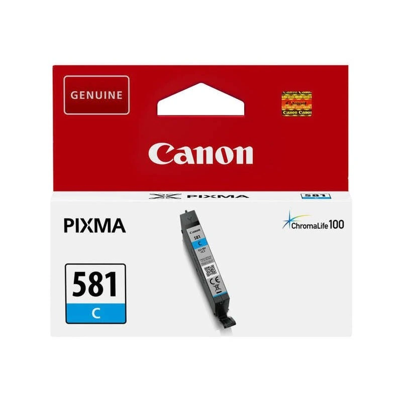 Canon CLI581 Cyan Ink Cartridge Original - 2103C001