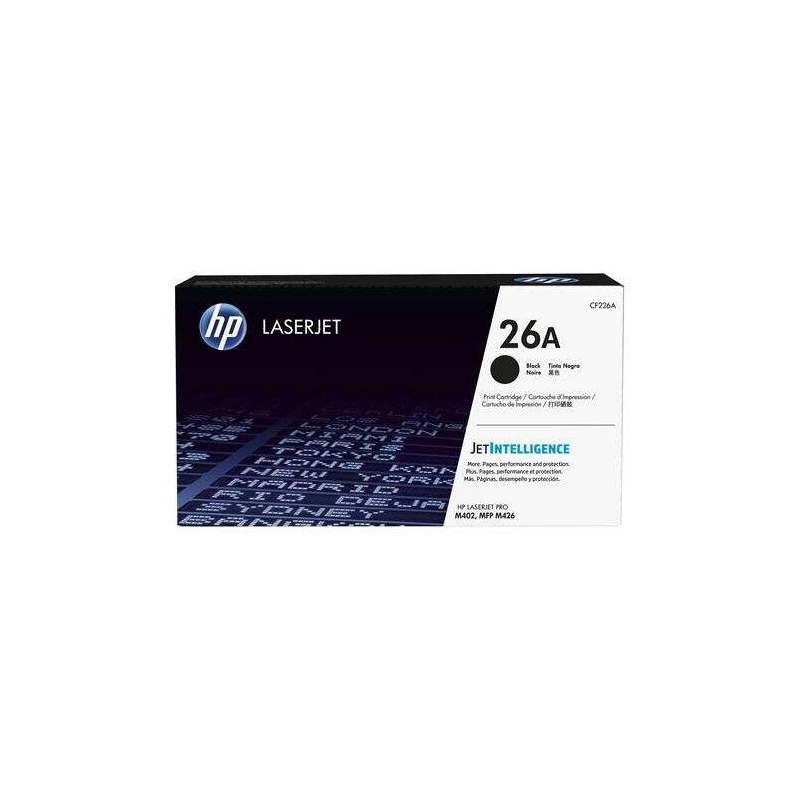 HP CF226A Black Toner Cartridge Original - 26A