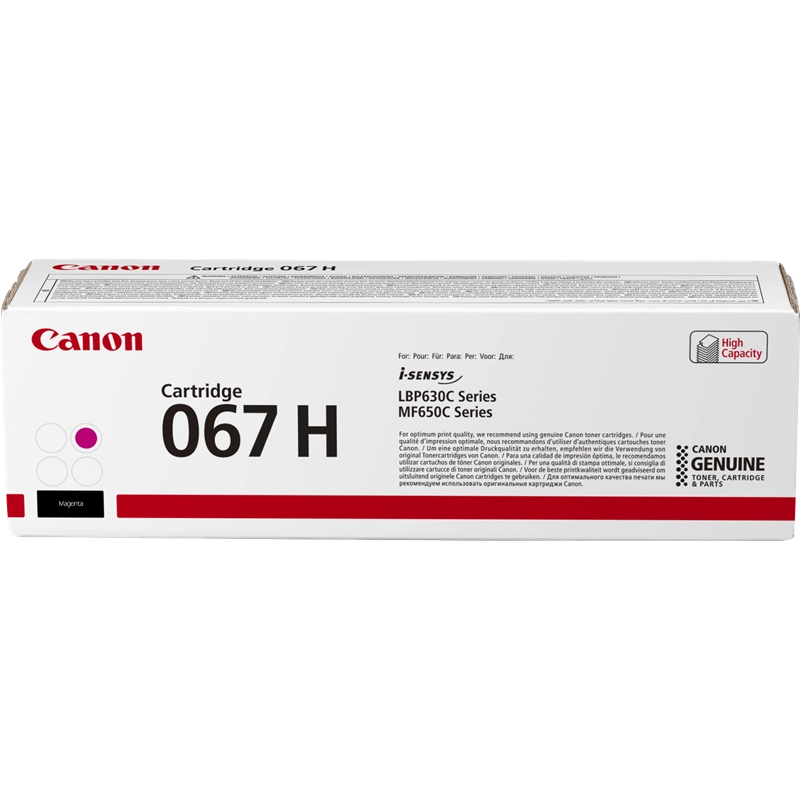 Canon 067H Magenta Cartucho de Toner Original - 5104C002