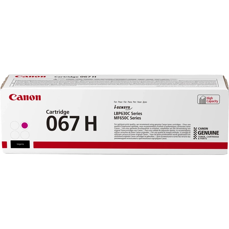 Canon 067H Magenta Cartucho de Toner Original - 5104C002