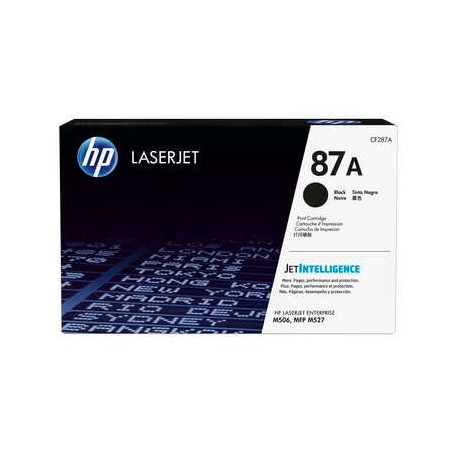 HP CF287A Noir Cartouche de toner Original - 87A