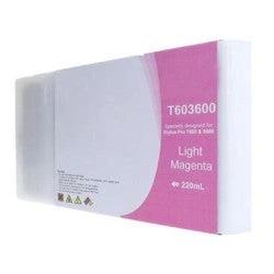 Epson T6036 Light Magenta Compatible Pigment Ink Cartridge - Replaces C13T603600