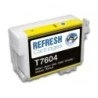 Epson T7604 Amarillo Cartucho de Tinta Pigmentada Generico - Reemplaza C13T76044010