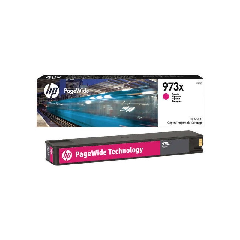 HP 973X Magenta Cartouche d'encre Original - F6T82AE