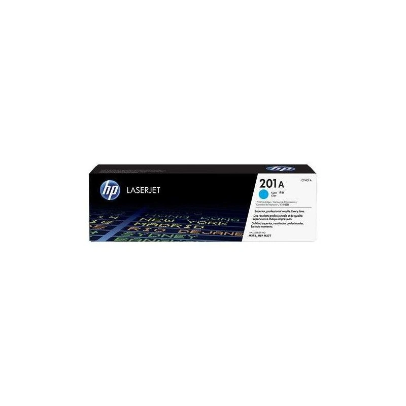 HP CF401A Ciano Cartucho de Toner Original - 201A