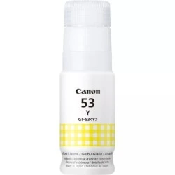 Bouteille d'encre jaune originale Canon GI53 - GI53Y/4690C001