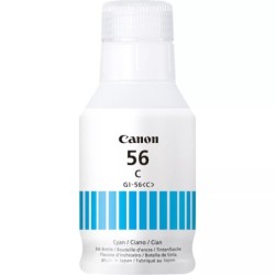 Frasco de tinta original Canon GI56 ciano - GI56C/4430C001