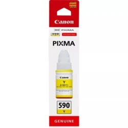 Frasco de tinta original amarelo Canon GI590 - GI590Y/1606C001