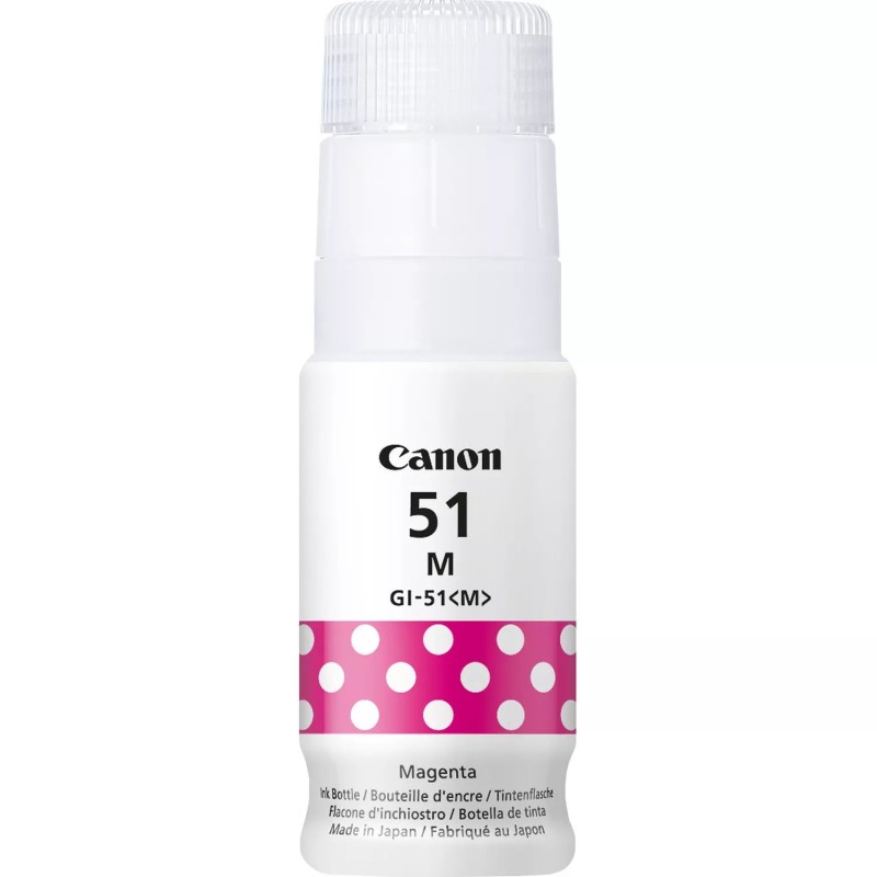 Canon GI51 Magenta Original Ink Bottle - GI51M/4547C001