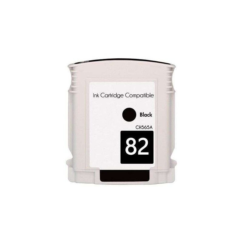 HP 82 Tinteiro Preto Genérico - Substitui CH565A