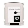 HP 82 Noir Cartouche d'encre Générique - Remplace CH565A