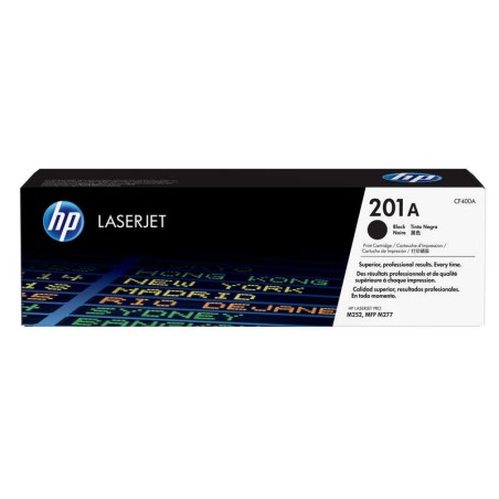 HP CF400A Noir Cartouche de toner Original - 201A