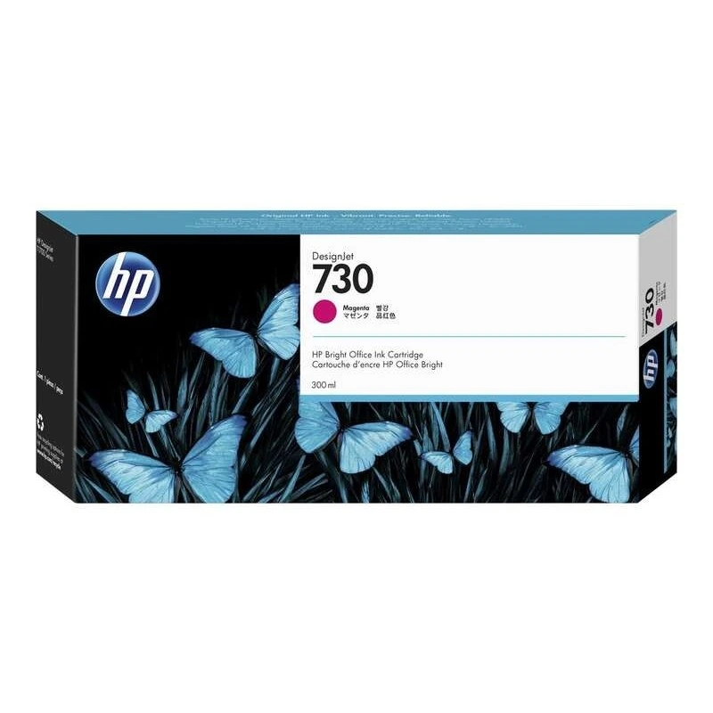 HP 730 Magenta Cartouche d'encre Original - P2V69A