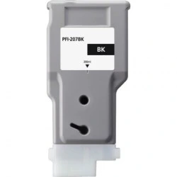Canon PFI207 Tinteiro Preto Genérico - Substitui PFI207BK/8789B001