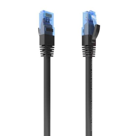 Aisens Network Cable Patch Cord RJ45 Cat.6 UTP AWG26 CCA - 15m - Black Color