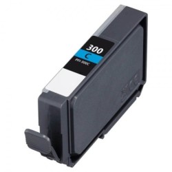 Canon PFI300 Cyan Compatible Pigment Ink Cartridge - Replaces 4194C001/PFI300C