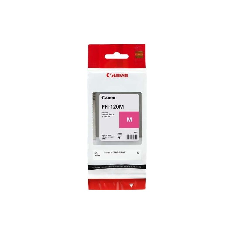 Canon PFI120 Tinteiro Magenta Original - 2887C001