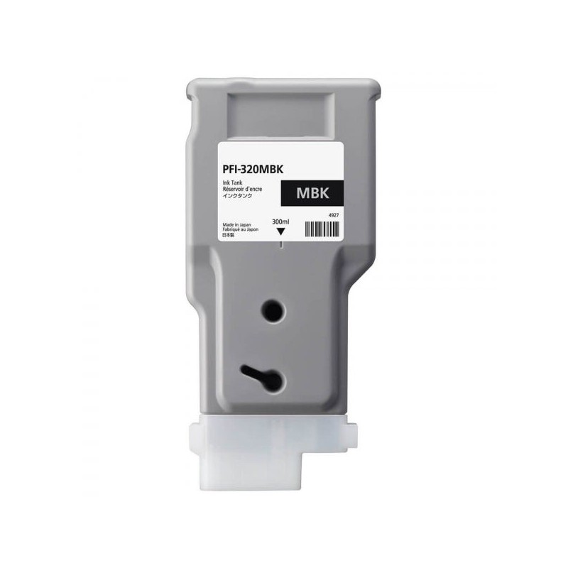 Canon PFI320 Negro Mate Cartucho de Tinta Pigmentada Generico - Reemplaza 2889C001