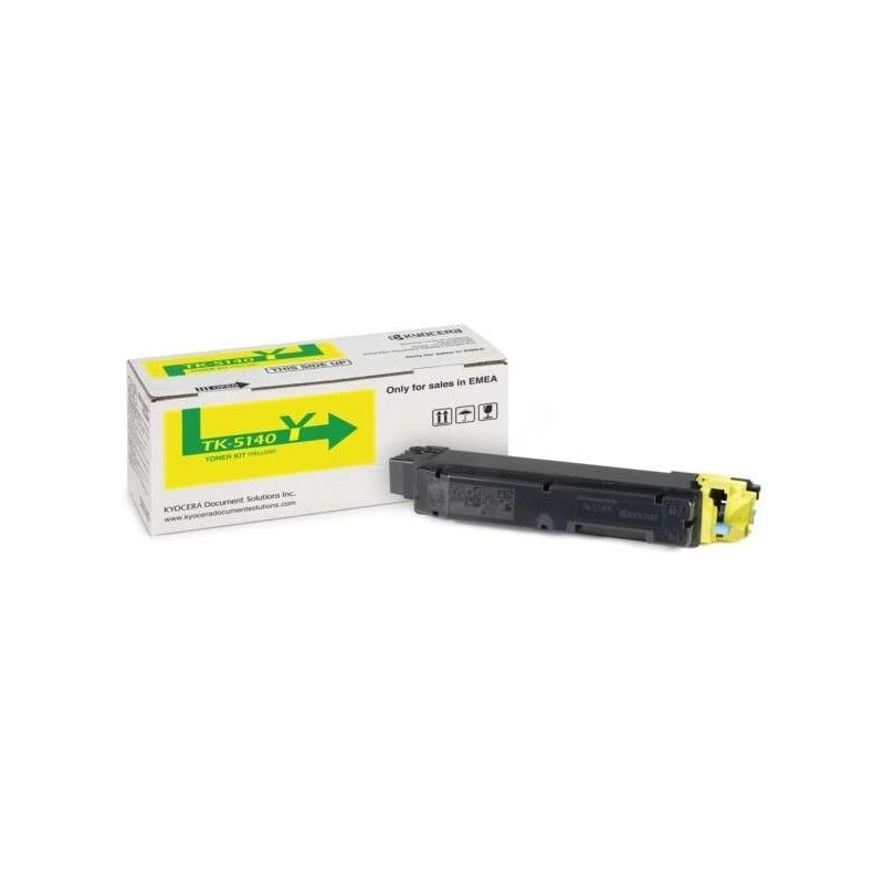 Kyocera TK5140 Jaune Cartouche de toner Original - 1T02NRANL0/TK5140Y