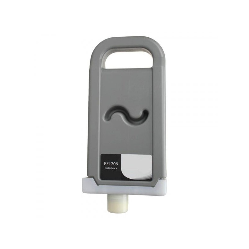 Canon PFI706 Negro Mate Cartucho de Tinta Pigmentada Generico - Reemplaza 6680B001
