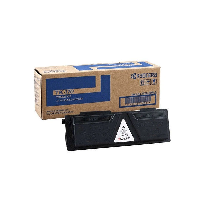 Kyocera TK170 Black Toner Cartridge Original - 1T02LZ0NL0/1T02LZ0NLC