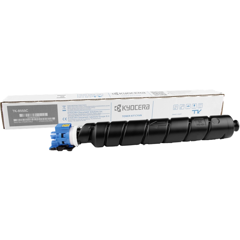 Kyocera TK8555 Cyan Cartucho de Toner Original - 1T02XCCNL0/TK8555C