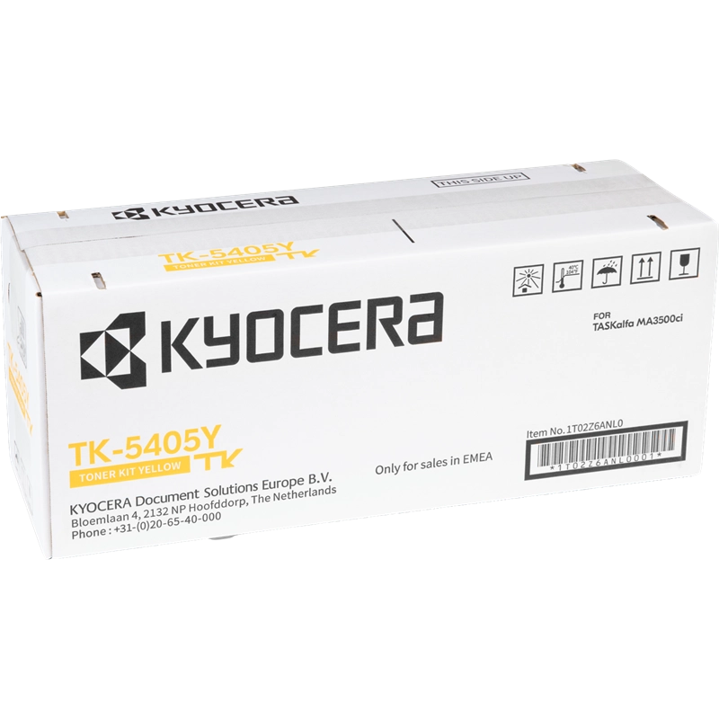 Kyocera TK5405 Ciano Cartucho de Toner Original - 1T02Z6ANL0/TK5405Y