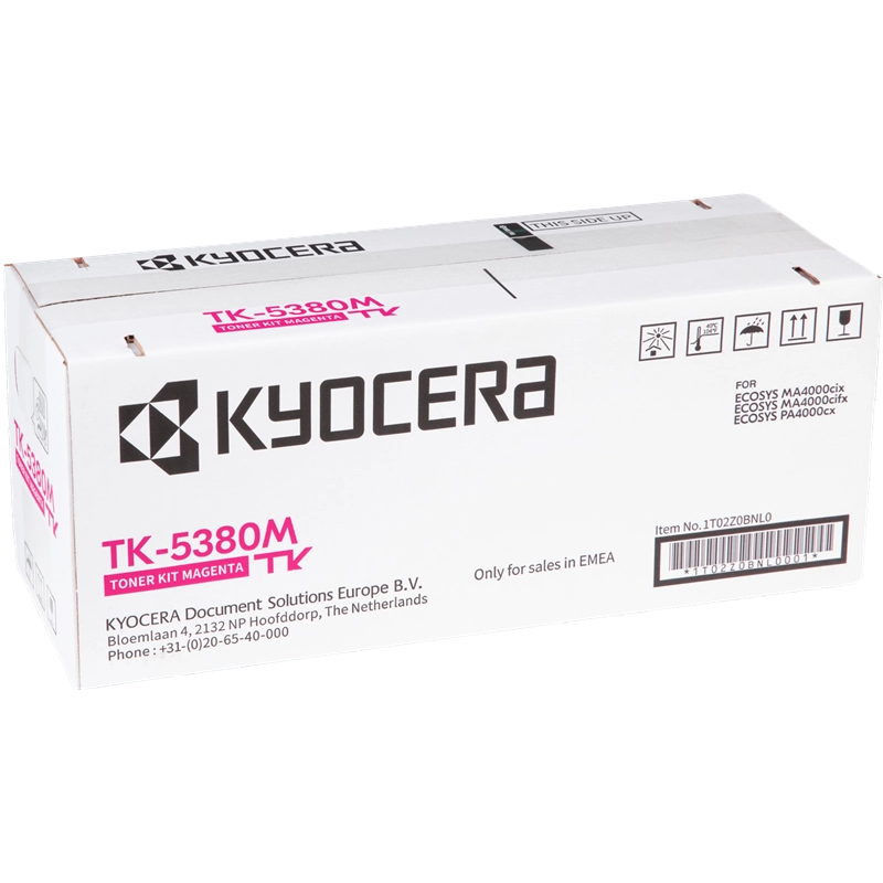 Kyocera TK5380 Magenta Cartouche de toner Original - 1T02Z0BNL0/TK5380M