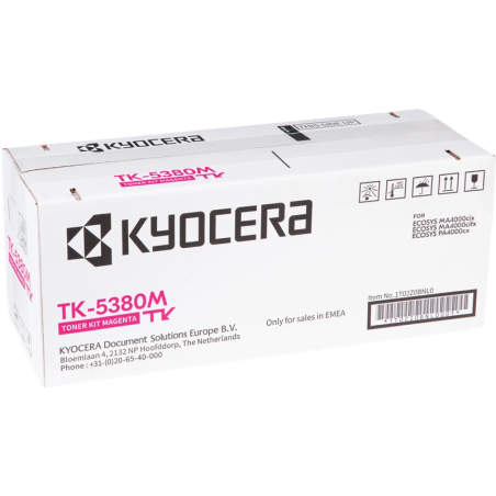 Kyocera TK5380 Magenta Cartucho de Toner Original - 1T02Z0BNL0/TK5380M