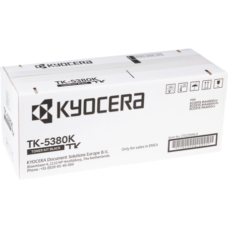 Kyocera TK5380 Preto Cartucho de Toner Original - 1T02Z00NL0/TK5380K