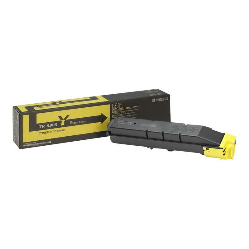 Kyocera TK8305 Jaune Cartouche de toner Original - 1T02LKANL0/TK8305Y