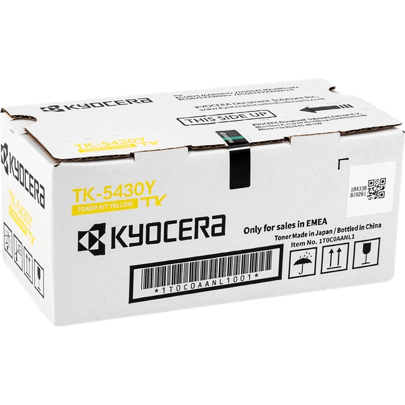 Kyocera TK5430 Yellow Toner Cartridge Original - 1T0C0AANL1/TK5430Y