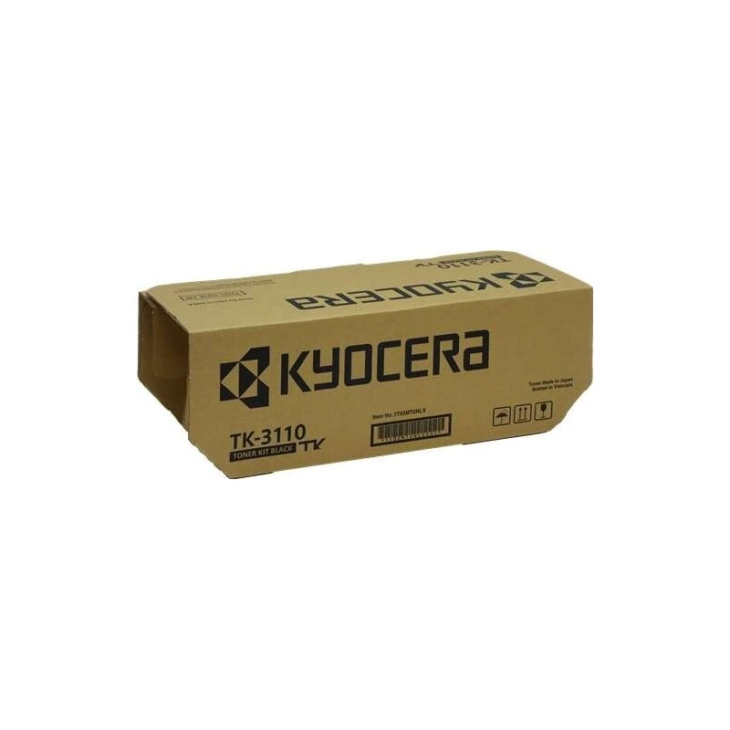 Kyocera TK3110 Preto Cartucho de Toner Original - 1T02MT0NL0/1T02MT0NLV/1T02MT0NLS