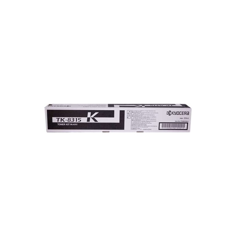 Kyocera TK8315 Preto Cartucho de Toner Original - 1T02MV0NL0/TK8315K
